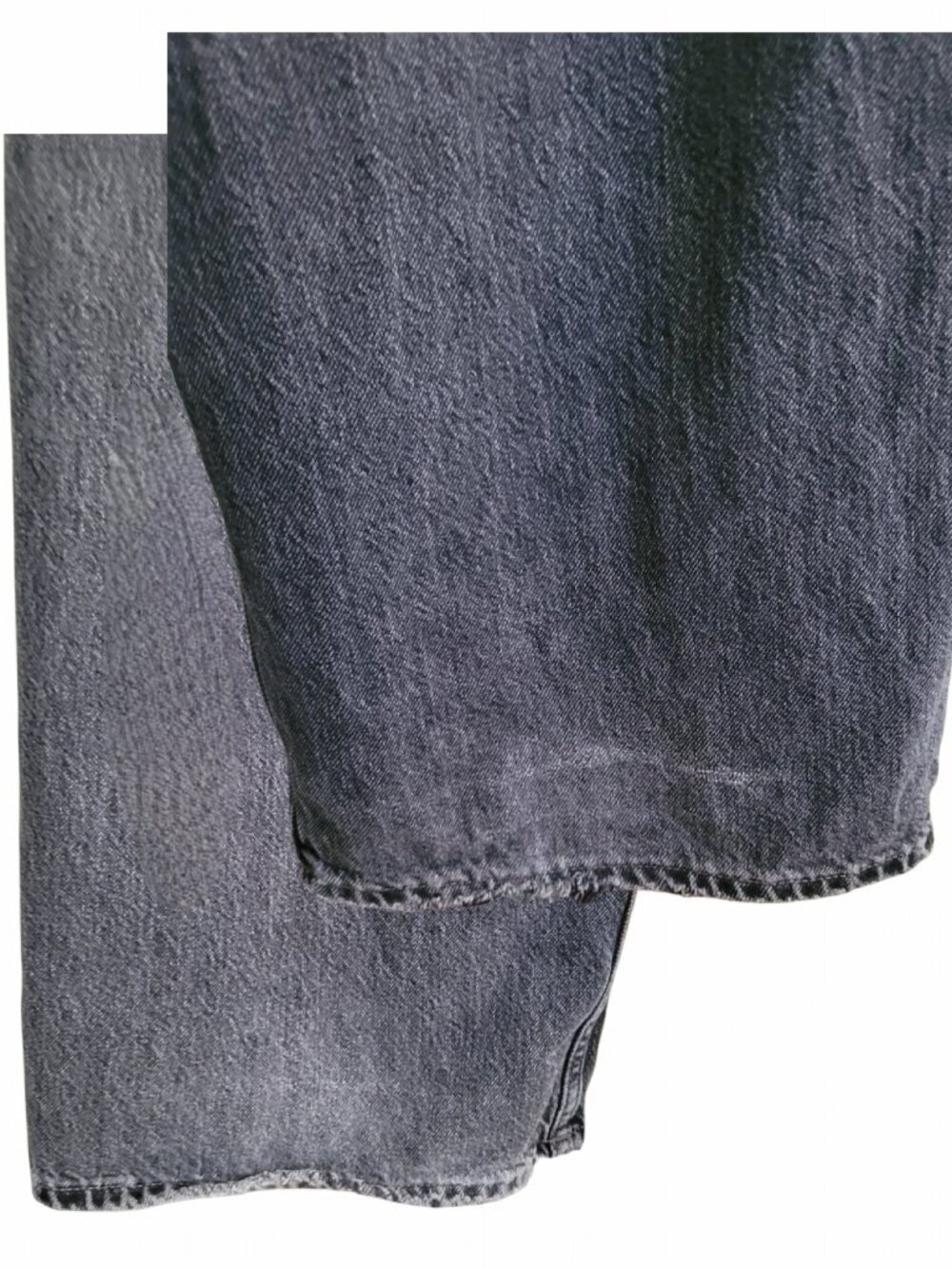 Acne Studios 1981F FN Vintage Black Wide Leg Jeans Size 34 Made Italy Denim - Picture 8 of 14